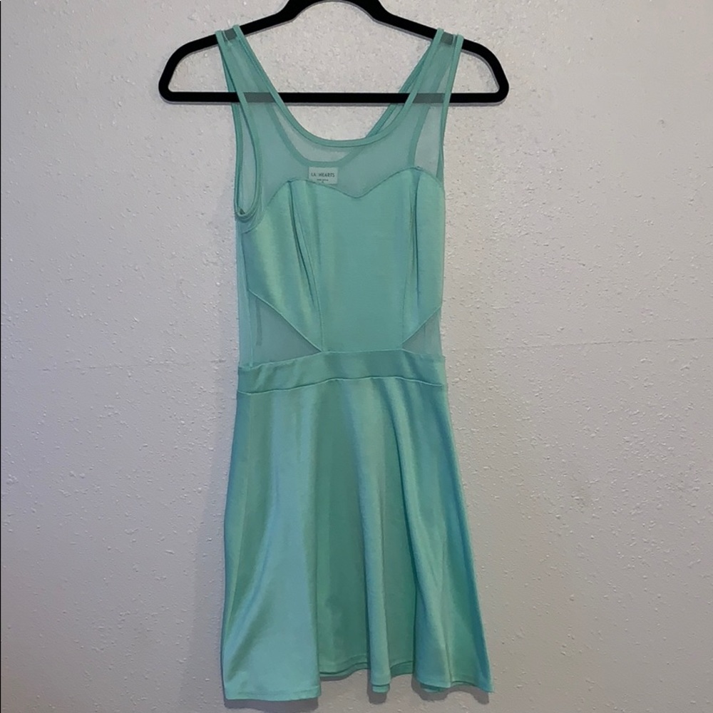 Teal dress